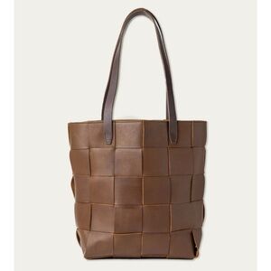 WP Standard Woven Leather Tote